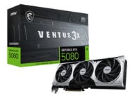 Gr&aacute;fica MSI GeForce&reg; RTX 5080 VENTUS 3X OC PLUS 16GB GDDR7 DLSS4