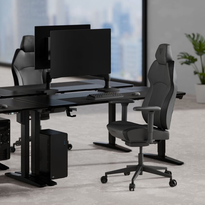 Cadeira Gaming Ergonomica TX3 (ThunderX3) SOLO 360 - Modern Black image number 10