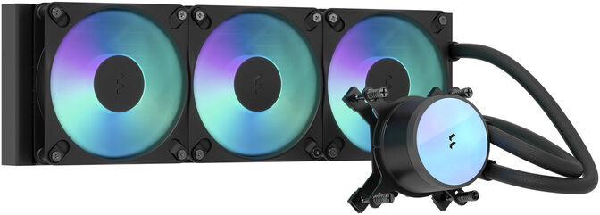 Water Cooler CPU Fractal Design Radius 360 RGB Preto image number 0