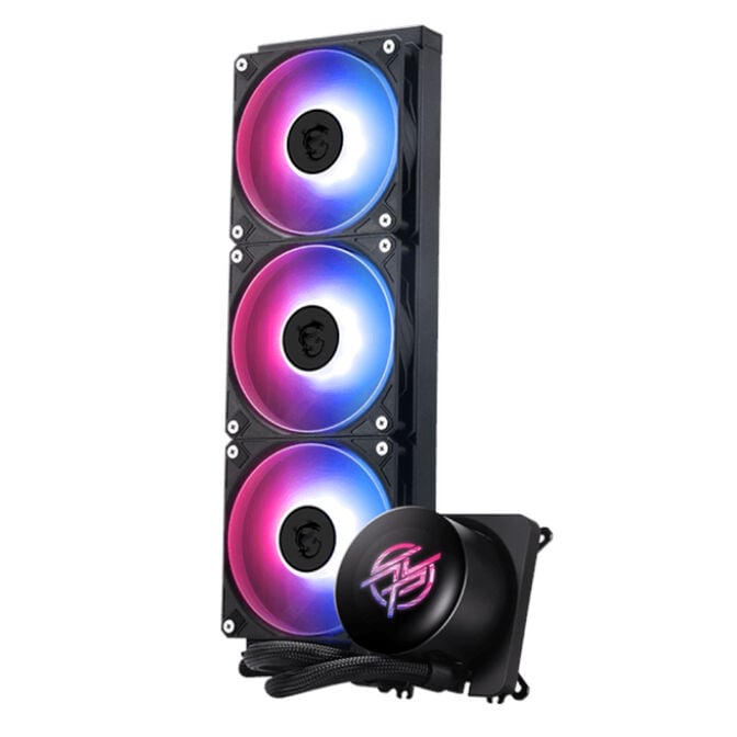 Water Cooler CPU MSI MPG CORELIQUID P13 360mm ARGB Preto image number 0