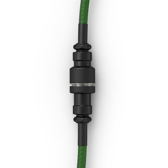 Cabo Coiled Glorious USB-C para USB-A 137m - Forest Green image number 2