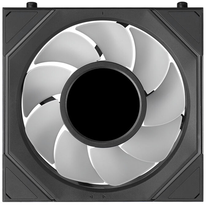 Ventoinha Lian Li UNI FAN SL120 LCD Infinity FLEX Wireless Reverse Blade Preto 120mm image number 4