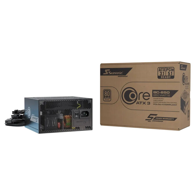 Fonte Seasonic Core BC-850W 80+ Bronze ATX 3.1 image number 14