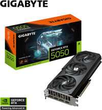 Gr&aacute;fica Gigabyte GeForce&reg; RTX 5050 Gaming OC 8GB GDDR6 DLSS4