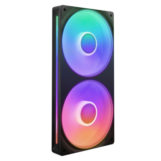 Ventoinha NZXT F240 RGB Core Single-Frame Pretas - Dupla Vento&iacute;nha 120mm (240mm) image number 9