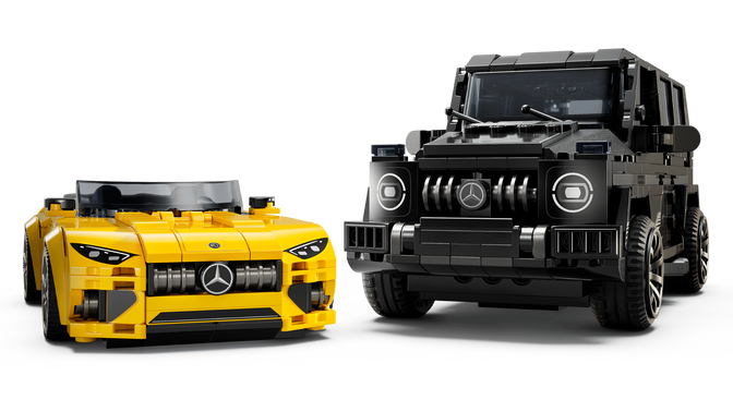 LEGO Speed Champions: Mercedes-AMG G 63 e Mercedes-AMG SL 63, 808 Pe&ccedil;as (76924) image number 5