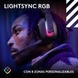 Headset Logitech Astro A20 X Lightspeed Wireless/Bluetooth Preto image number null