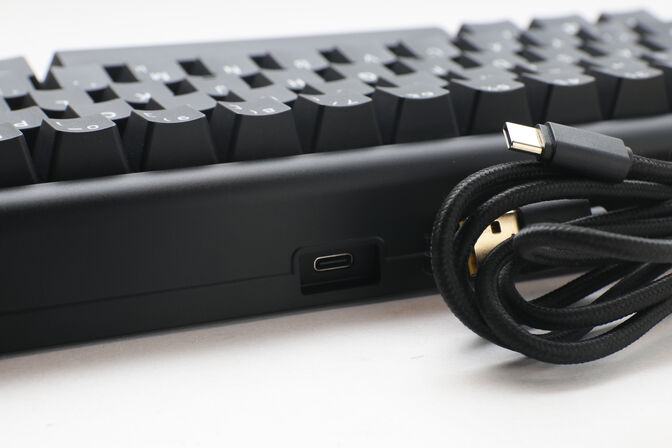 Teclado Mec&acirc;nico Ducky Tinker65 65% RGB Black MX-Blue (ES) image number 3