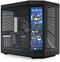 Caixa ATX Hyte Y70 Touch Infinite Vidro Temperado Preto
