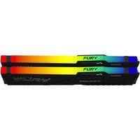 Kingston Kit 16GB (2 x 8GB) DDR5 6000MHz FURY Beast RGB EXPO Preto CL36