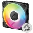 Ventoinha Arctic P12 PRO PWM PST Low Noise ARGB 120mm - Preto image number null