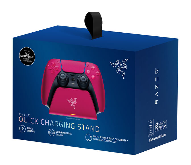 Suporte de Carregamento Razer Universal Quick Charging Stand para PlayStation 5 Cosmic Red image number 7
