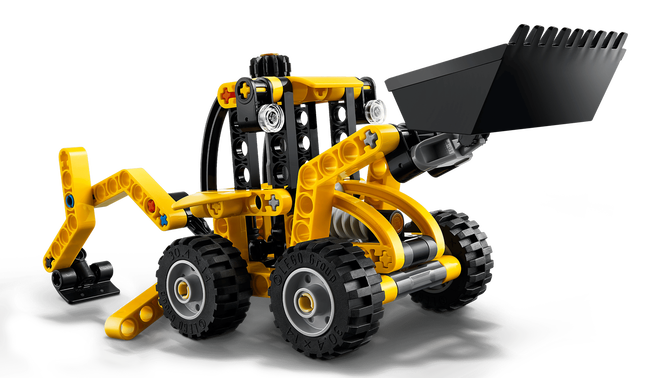 LEGO Technic: Retroescavadora, 104 Pe&ccedil;as (42197) image number 6