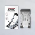 Suporte de Mesa AXAGON STND-M Ajust&aacute;vel para Smartphone/Tablet Prateado image number null