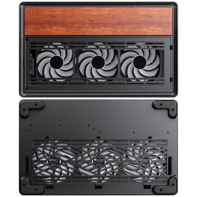 Caixa ATX Jonsbo TK-4 Wood Vidro Temperado Preto image number 16