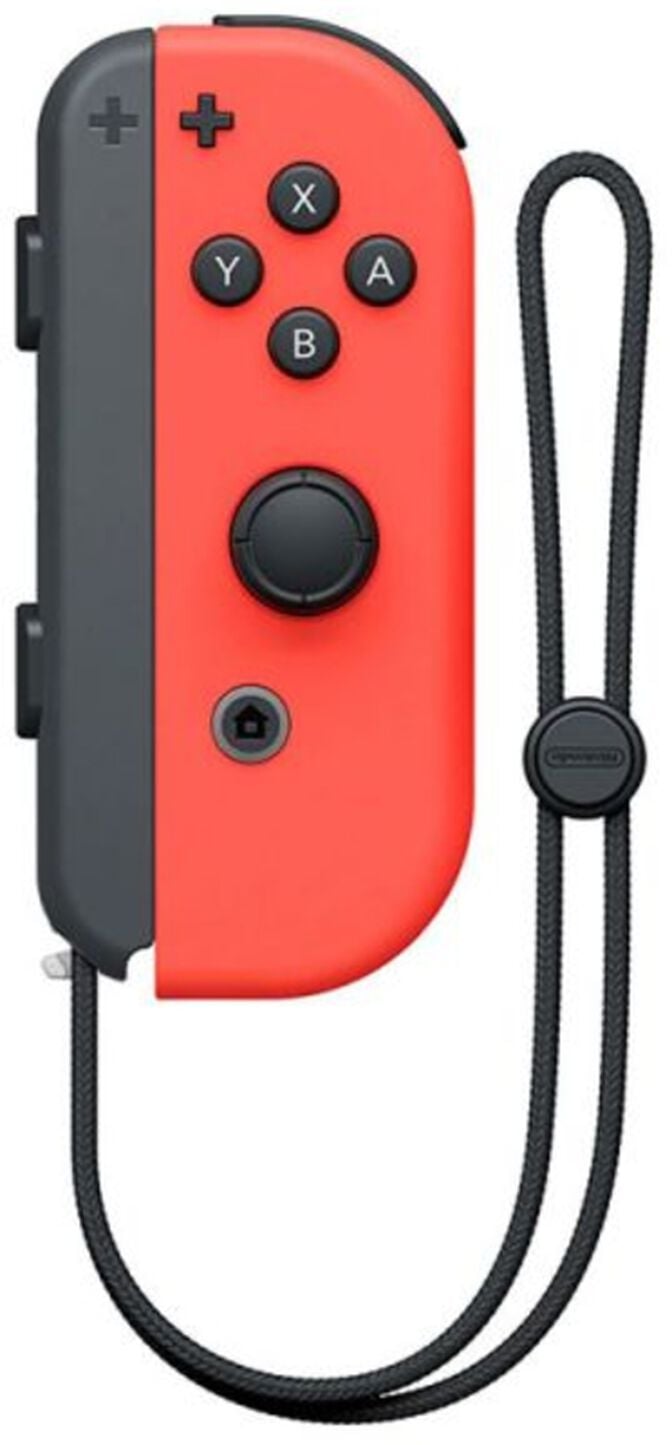 Comando Nintendo Joy-Con Direito Vermelho N&eacute;on image number 0