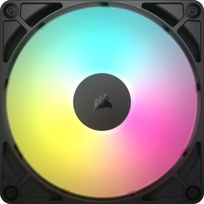 Ventoinha Corsair RS140 ARGB PWM Preta 140mm (Pack 2) image number 1