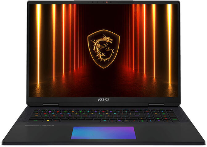 Port&aacute;til MSI Titan 18 HX AI A2XWJG-274PT 18" Ultra 9 285HX 64GB DDR5 2TB RTX 5090 UHD+ MiniLed 120Hz W11 Bonus