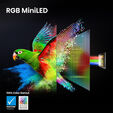Televis&atilde;o Hisense 75UR8S 75" RGB Mini LED UltraHD 4K VIDAA image number null