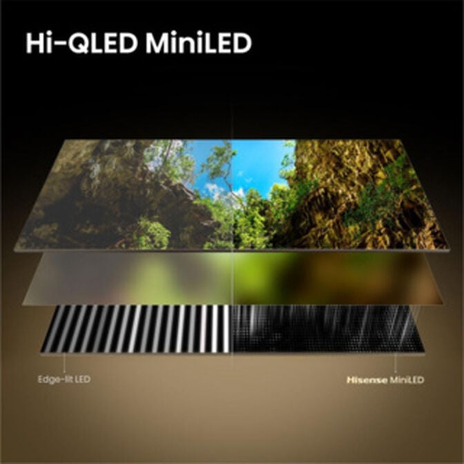 Televis&atilde;o Hisense 55U7SE 55" Mini LED UltraHD 4K VIDAA image number 3