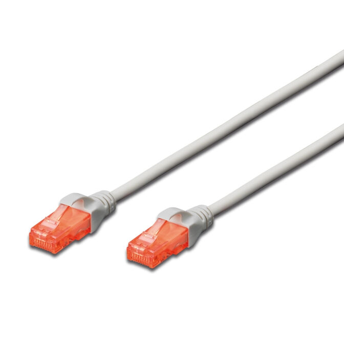 Cabo de Rede Ewent IM1028 Patch Cable CAT 6 UTP 5m Branco image number 0