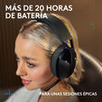 Headset Logitech G321 Lightspeed Wireless Preto image number null