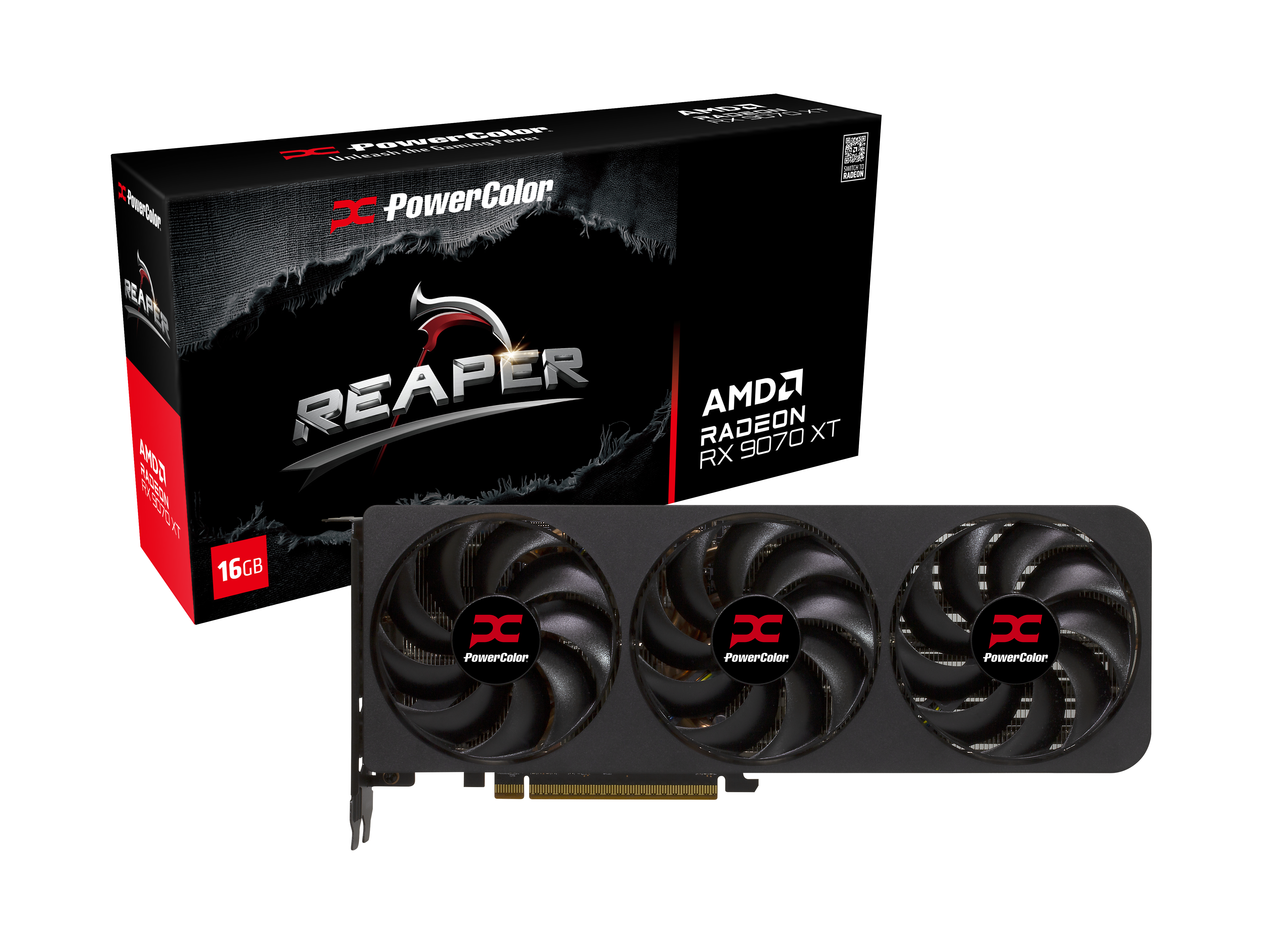 Gr&aacute;fica PowerColor Radeon RX 9070 XT Reaper 16GB GDDR6