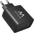Carregador Ewent EW1330 USB-C/USB-A GaN Fast Charger 65W Preto image number null