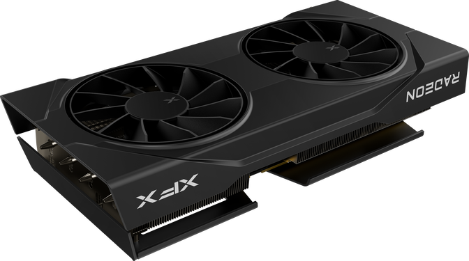 Gr&aacute;fica XFX Radeon RX 9060 XT Swift OC Gaming 16GB GDDR6 image number 2