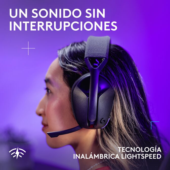 Headset Logitech G321 Lightspeed Wireless Preto image number 3