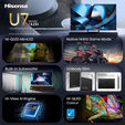 Televis&atilde;o Hisense 65U7SE 65" Mini LED UltraHD 4K VIDAA image number null
