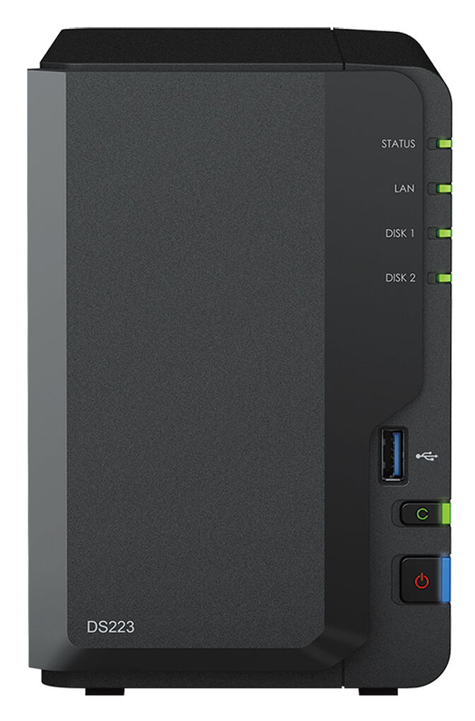 NAS Synology Disk Station DS223 - 2 Ba&iacute;as - 1.7GHz 4-core - 2GB RAM image number 5