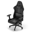 Cadeira Gaming Corsair TC100 RELAXED - Couro sint&eacute;tico Preto/Preto image number null