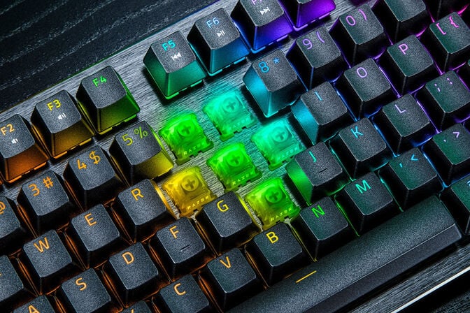 Teclado Razer Huntsman V3 HE Magnetic TKL 8KHz (US) image number 2