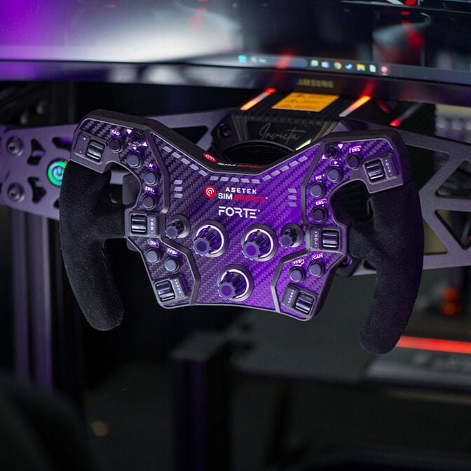 Volante para Buttonplate Asetek SimSports Camur&ccedil;a image number 4