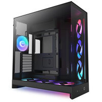 Caixa E-ATX NZXT H9 Flow RGB+ Preta (2025) Vidro Temperado