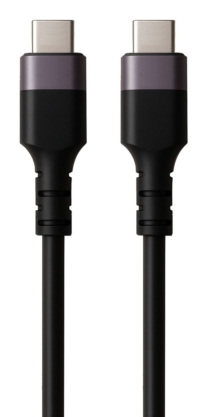 Cabo USB-C Ewent EC1096 PD60W 10Gbps 2m Preto image number 0