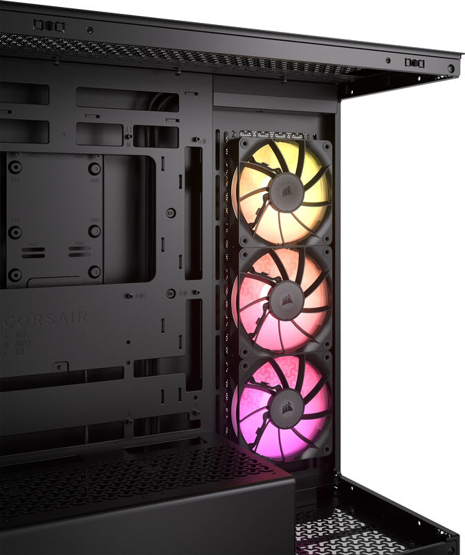 Caixa ATX Corsair iCUE LINK 3500X RGB Preta Vidro Temperado image number 2
