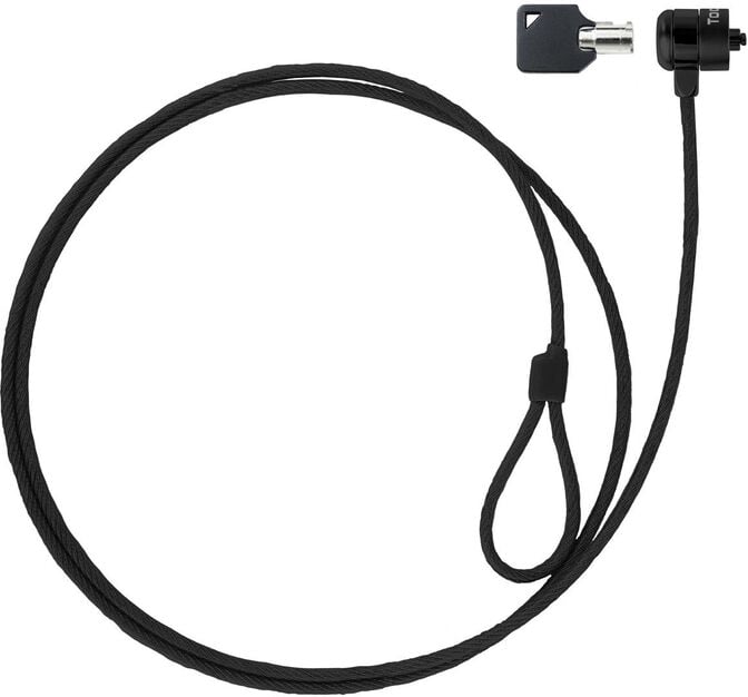 Cabo de Seguran&ccedil;a para Port&aacute;til com Chave 1,5 M Cinzento Escuro image number 0