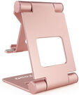 Suporte de Mesa Tooq Ajust&aacute;vel p/ Smartphone/Tablet Max. 10" Rosa image number null