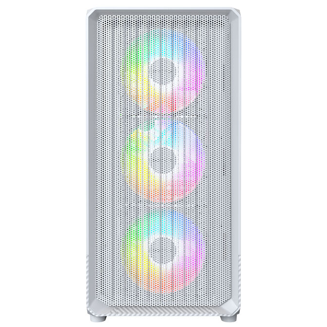 Caja Micro-ATX Montech X5M ARGB Blanco image number 4