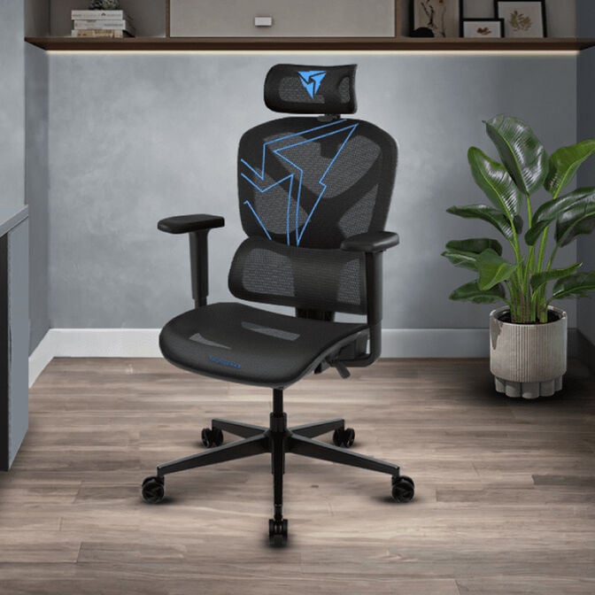 Cadeira Gaming Ergonomica TX3 (ThunderX3) YTC - Racer Blue image number 10