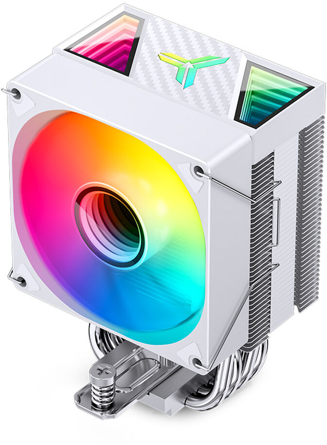 Cooler CPU Jonsbo CR-1400 V2 ARGB Branco - 92mm image number 1