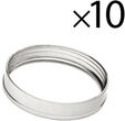 Rings EKWB Quantum Torque HDC 12mm Prateado (Pack 10) image number null