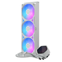 Water Cooler CPU Cooler Master MasterLiquid ATMOS II Pixel Led ARGB 360mm Branco