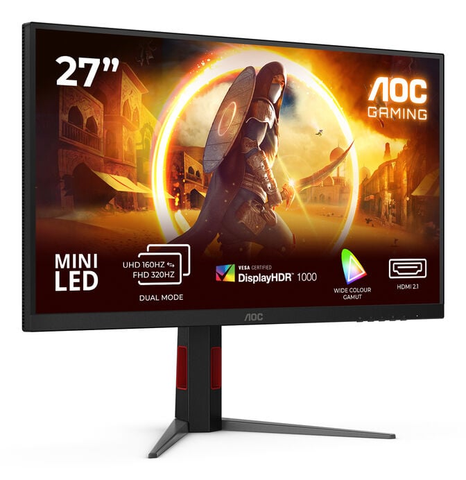 Monitor AOC Gaming 27" U27G4XM Fast IPS UHD 160Hz 1ms HDR1000 image number 1
