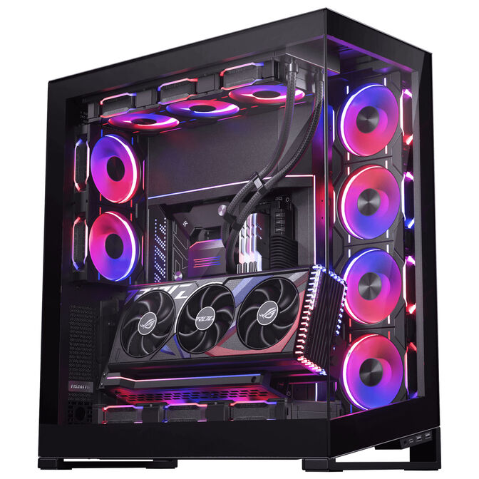 GPU Bracket Vertical Phanteks+Cabo PCI-E 5.0 x16 Fita Riser 22cm Preto image number 6