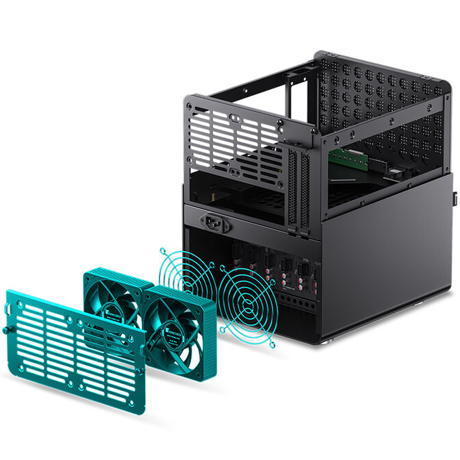 Caixa Mini-ITX Jonsbo N3 Preto image number 22