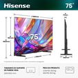 Televis&atilde;o Hisense 75E7S 75" QLED UltraHD 4K VIDAA image number null