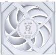 Ventoinha Lian Li UNI FAN SL120 LCD Wireless RGB Reverse Blade PWM Branco 120mm (Pack 3) image number null